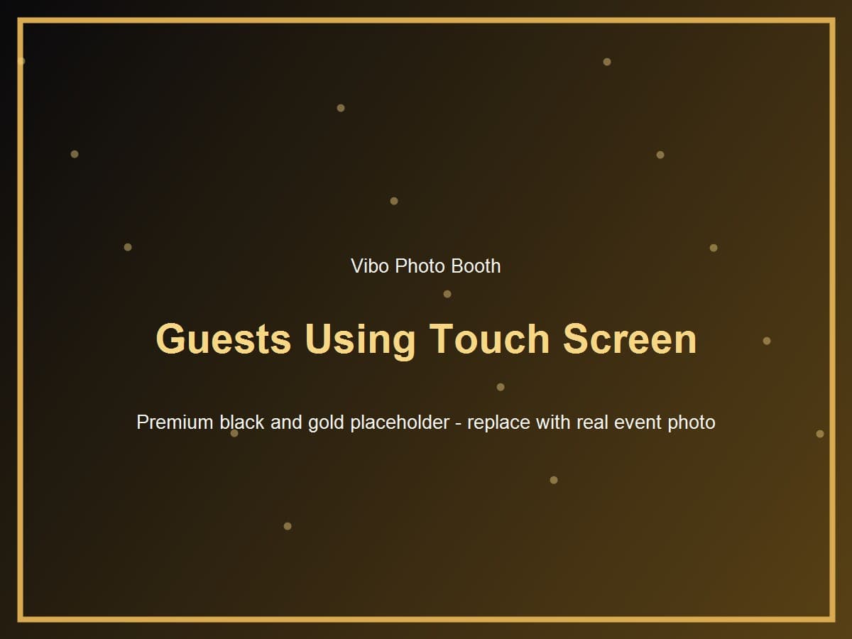 Big touch screen