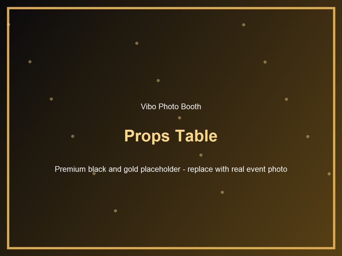 Props table